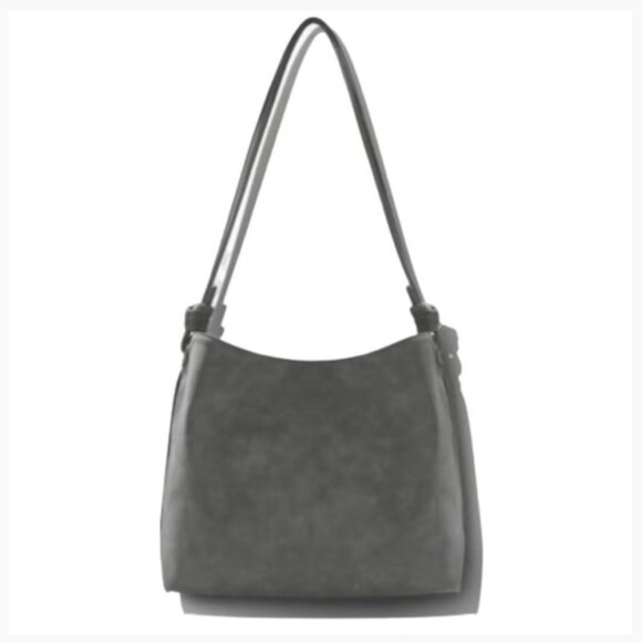 8 Other Reasons Betsy Slouch Tote – Stone Grey Slouchy Shoulder Bag – NEW - Picture 5 of 6